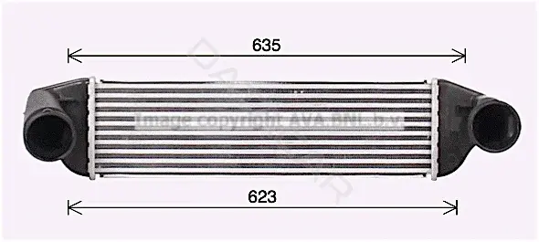 Интеркулер AVA BW4581