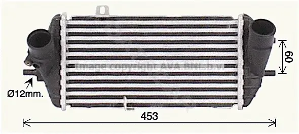 Интеркулер AVA HY4468