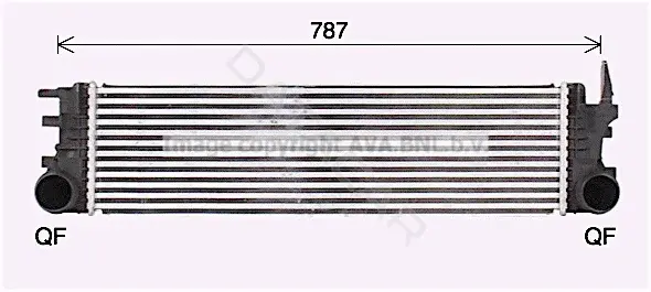 Интеркулер AVA MS4721