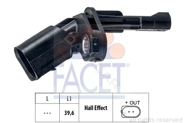 Датчик АБС FACET 21.0009