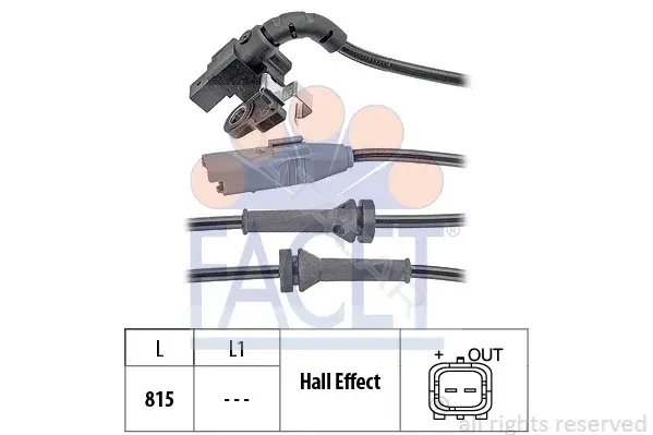 Датчик АБС FACET 21.0063