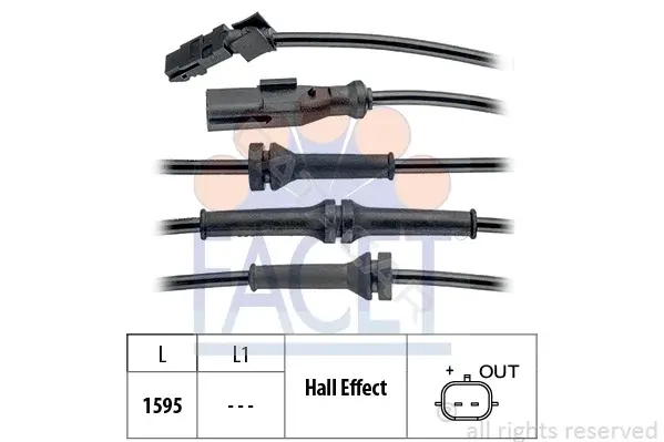 Датчик АБС FACET 21.0145