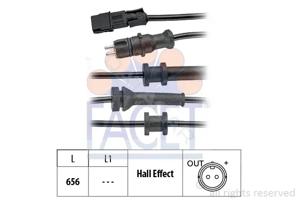 Датчик АБС FACET 21.0153