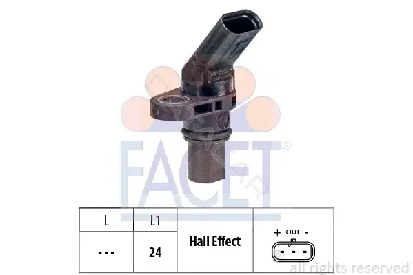 Датчик коленвала FACET 9.0773