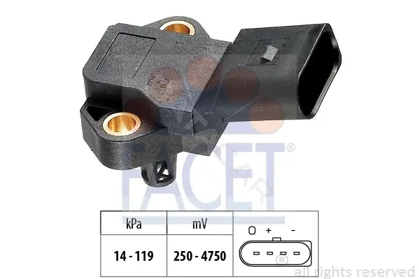 Датчик давления воздуха FACET 10.3101