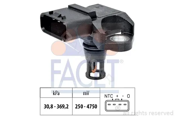 Датчик давления воздуха FACET 10.3158
