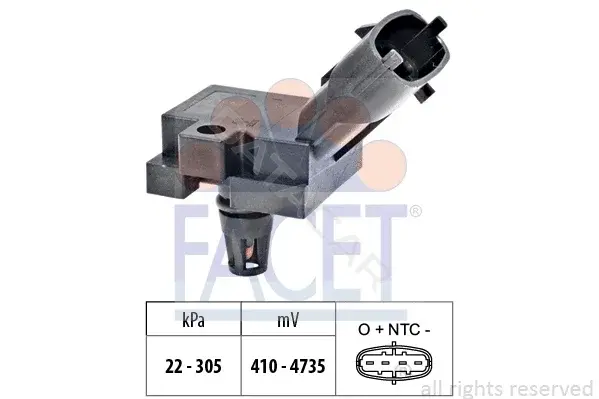 Датчик давления воздуха FACET 10.3186