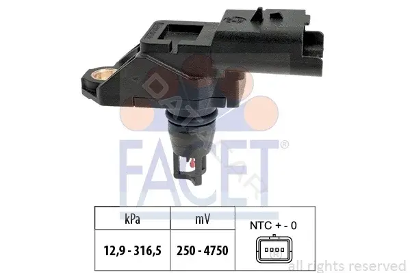 Датчик давления воздуха FACET 10.3261