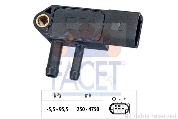 Датчик давления воздуха FACET 10.3264
