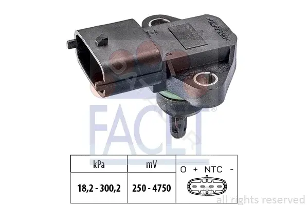 Датчик давления воздуха FACET 10.3344