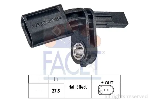 Датчик АБС FACET 21.0006