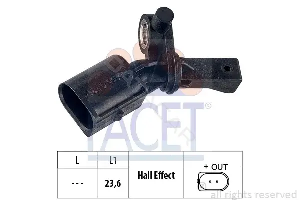 Датчик АБС FACET 21.0012