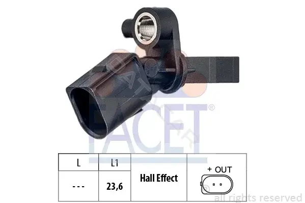 Датчик АБС FACET 21.0013
