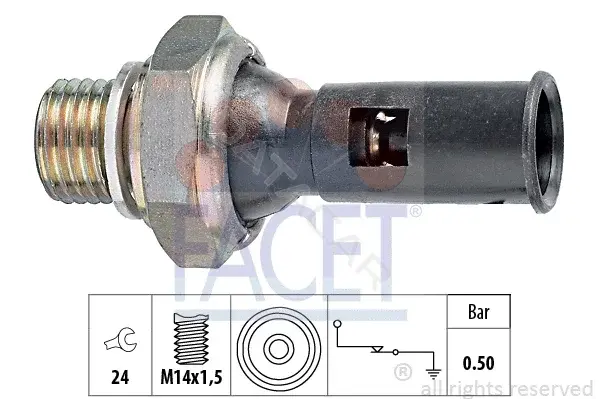 Датчик давления масла FACET 7.0056