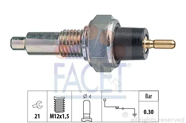 Датчик давления масла FACET 7.0089