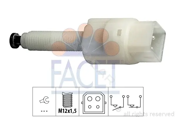 Датчик стоп сигнала FACET 7.1126