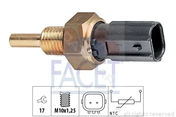 Датчик температуры охлаждающей жидкости FACET 7.3299