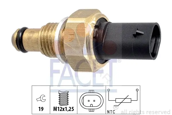 Датчик температуры топлива FACET 7.3338