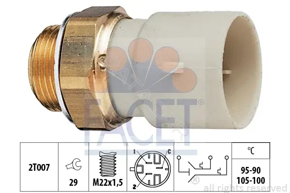 Датчик включения вентилятора FACET 7.5688