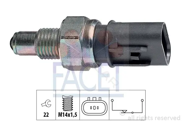 Датчик заднего хода FACET 7.6084
