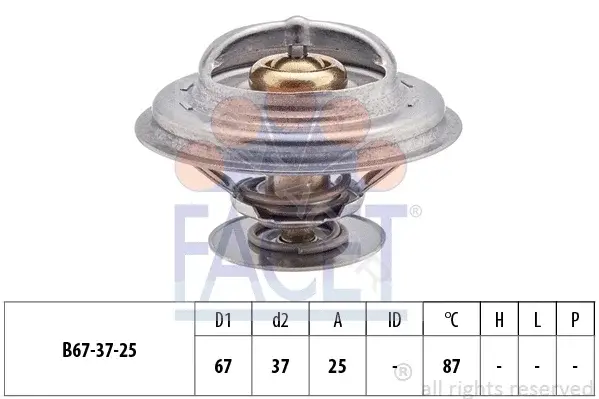 Термостат FACET 7.8256S