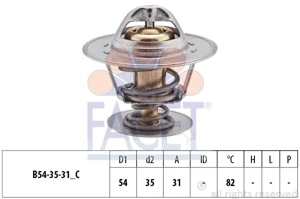 Термостат FACET 7.8380S