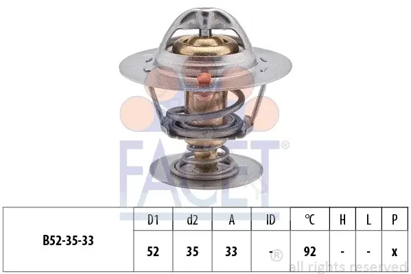 Термостат FACET 7.8396S