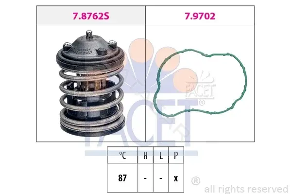Термостат FACET 7.8827