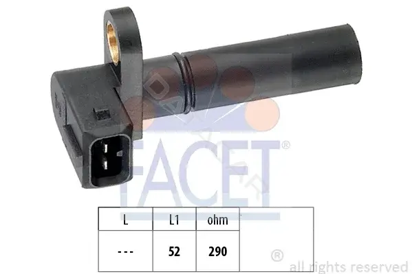 Датчик коленвала FACET 9.0035
