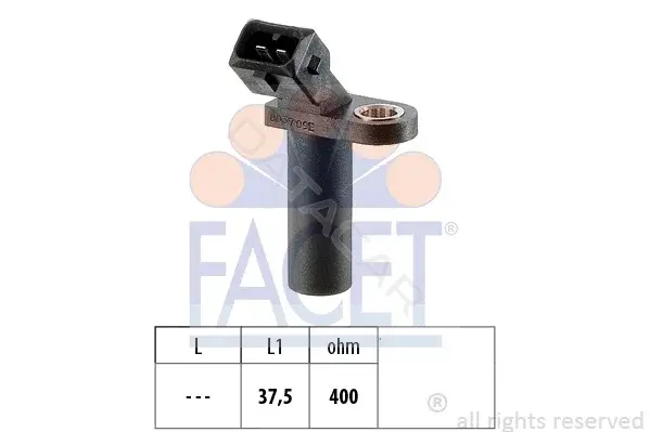 Датчик коленвала FACET 9.0037