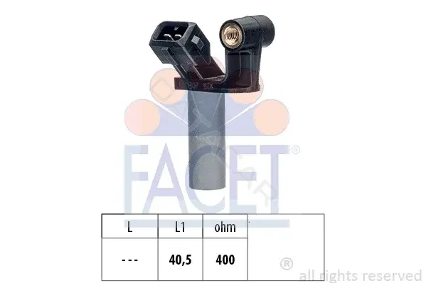 Датчик коленвала FACET 9.0307