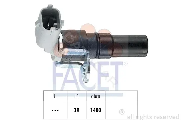 Датчик коленвала FACET 9.0327