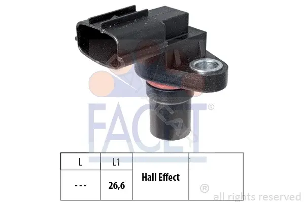 Датчик коленвала FACET 9.0337