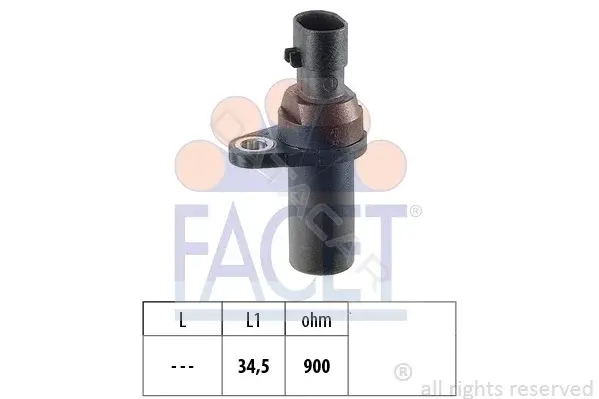 Датчик коленвала FACET 9.0377