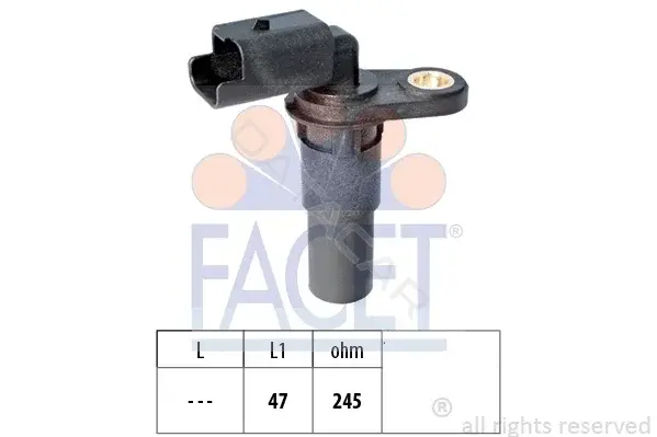 Датчик коленвала FACET 9.0536
