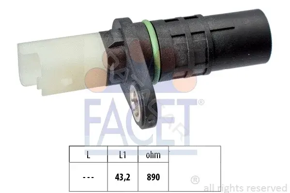 Датчик коленвала FACET 9.0555