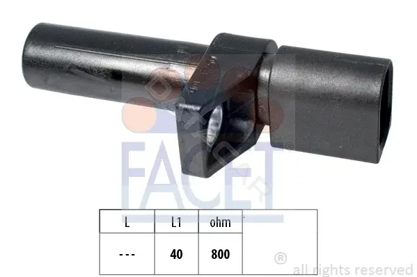 Датчик коленвала FACET 9.0578