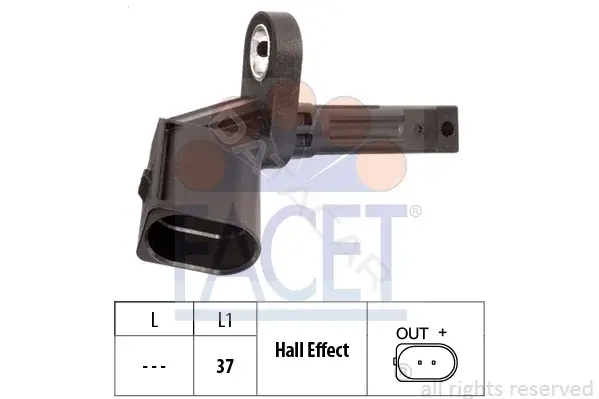 Датчик АБС FACET 21.0014