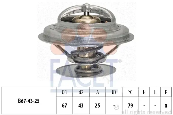 Термостат FACET 7.8333S