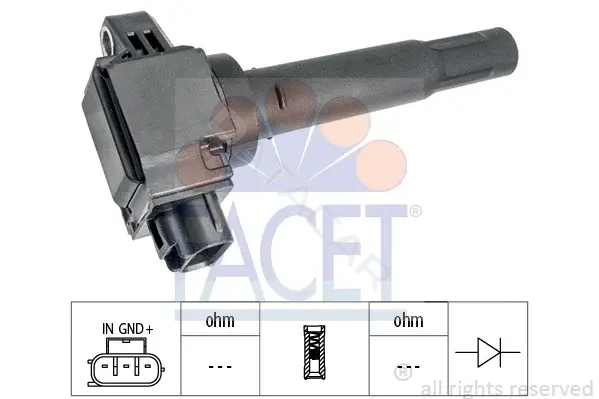 Катушка зажигания FACET 9.6521
