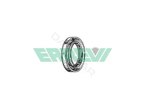Сальник коленвала ERREVI 730743