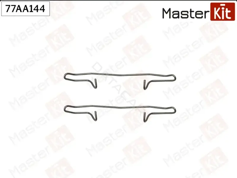 Ремкомплект тормозных колодок MASTERKIT 77AA144