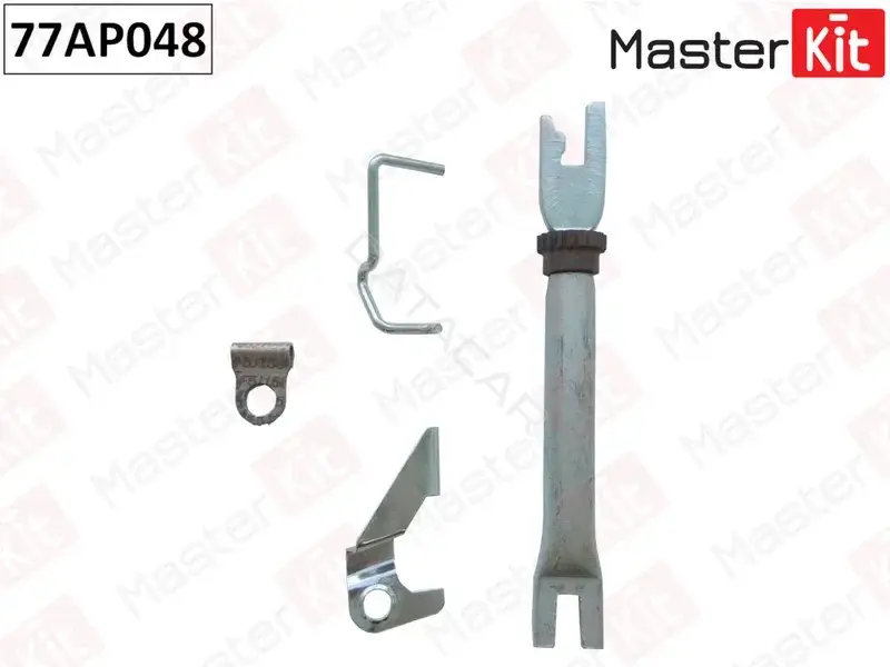 Ремкомплект тормозных колодок MASTERKIT 77AP048