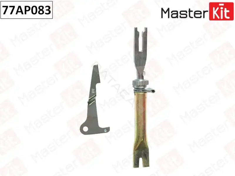 Ремкомплект тормозных колодок MASTERKIT 77AP083