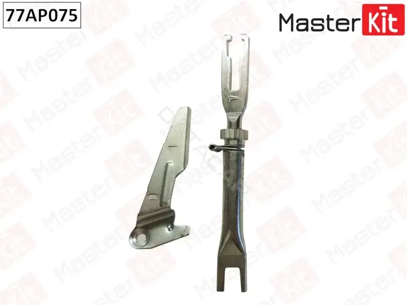 Ремкомплект тормозных колодок MASTERKIT 77AP075