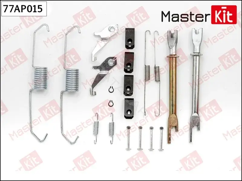 Ремкомплект тормозных колодок MASTERKIT 77AP015