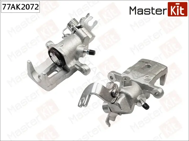 Суппорт тормозной MASTERKIT 77AK2072