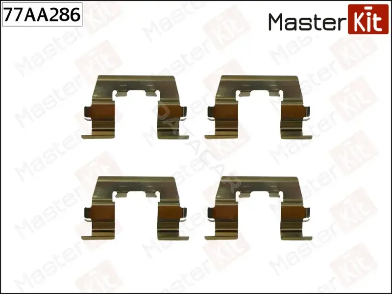 Ремкомплект суппорта MASTERKIT 77AA286