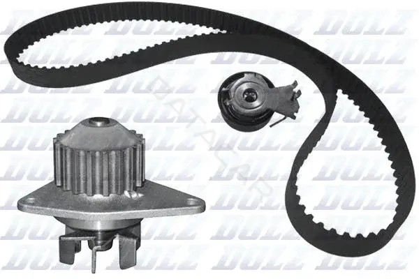 Комплект ГРМ с помпой DOLZ KD057