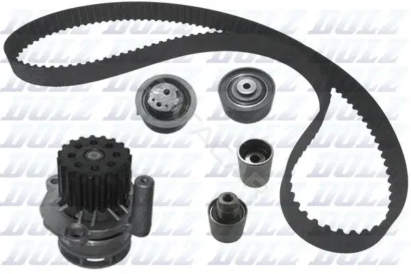 Комплект ГРМ с помпой DOLZ KD062